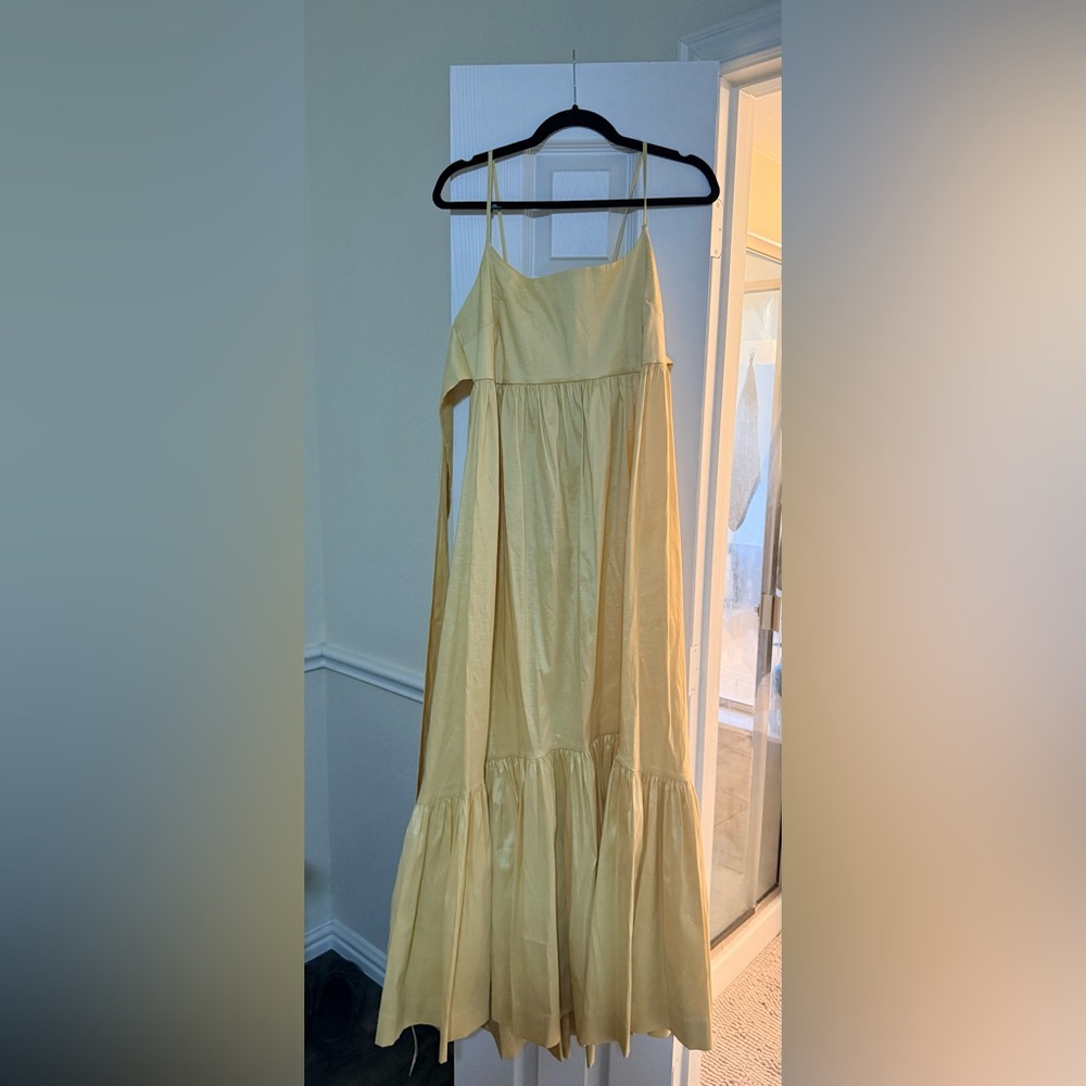 Elegant Yellow Dress from Abercrombie